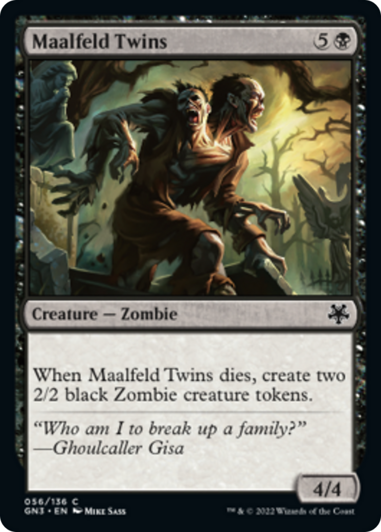 Maalfeld Twins [Game Night: Free-for-All] | Silver Goblin