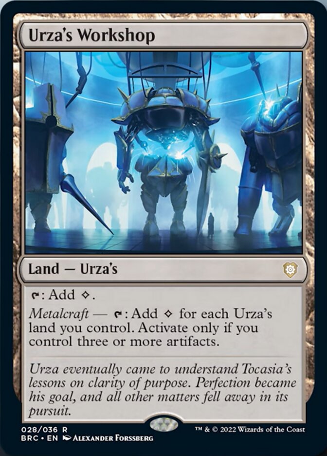 Urza's Workshop [The Brothers' War Commander] | Silver Goblin