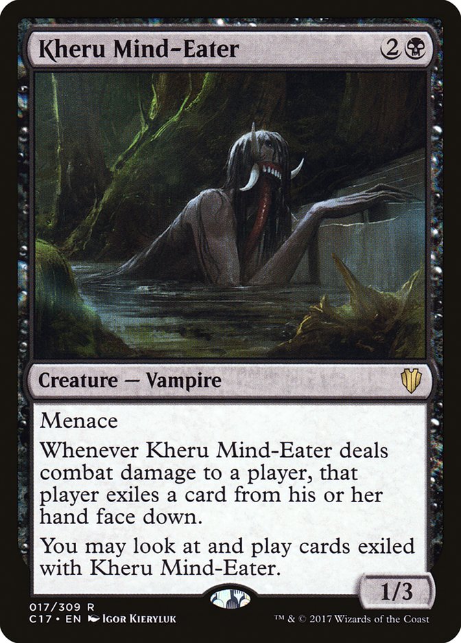 Kheru Mind-Eater [Commander 2017] | Silver Goblin