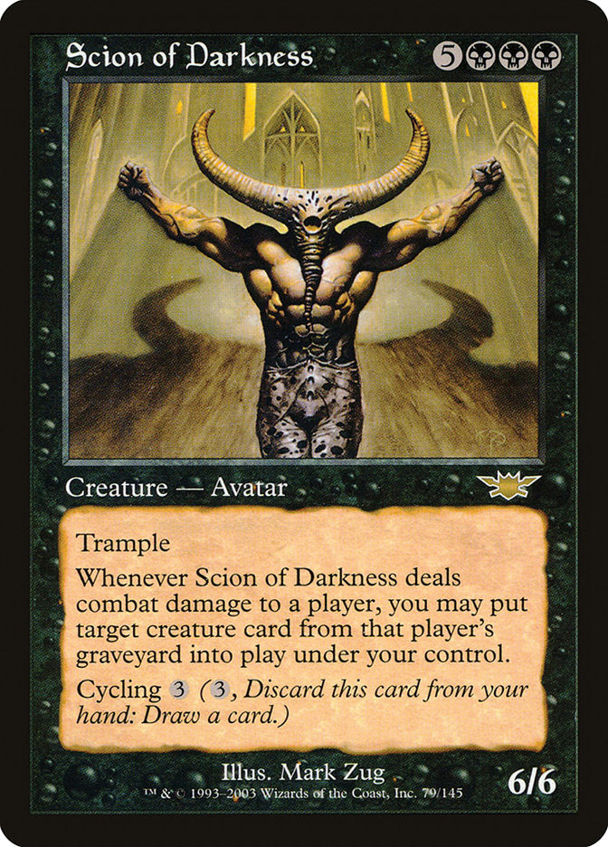 Scion of Darkness [Legions] | Silver Goblin