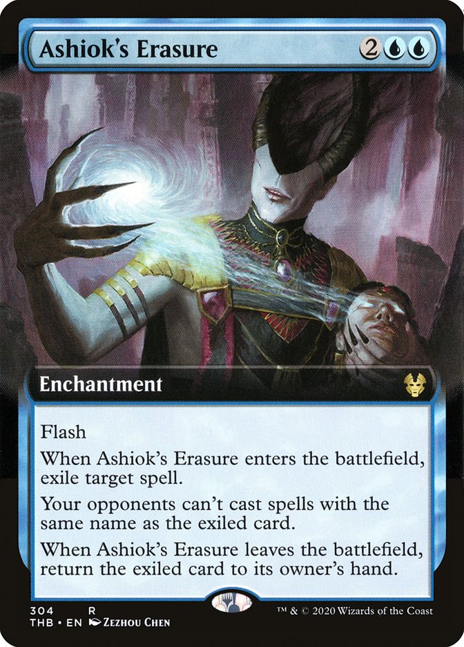 Ashiok's Erasure (Extended Art) [Theros Beyond Death] | Silver Goblin