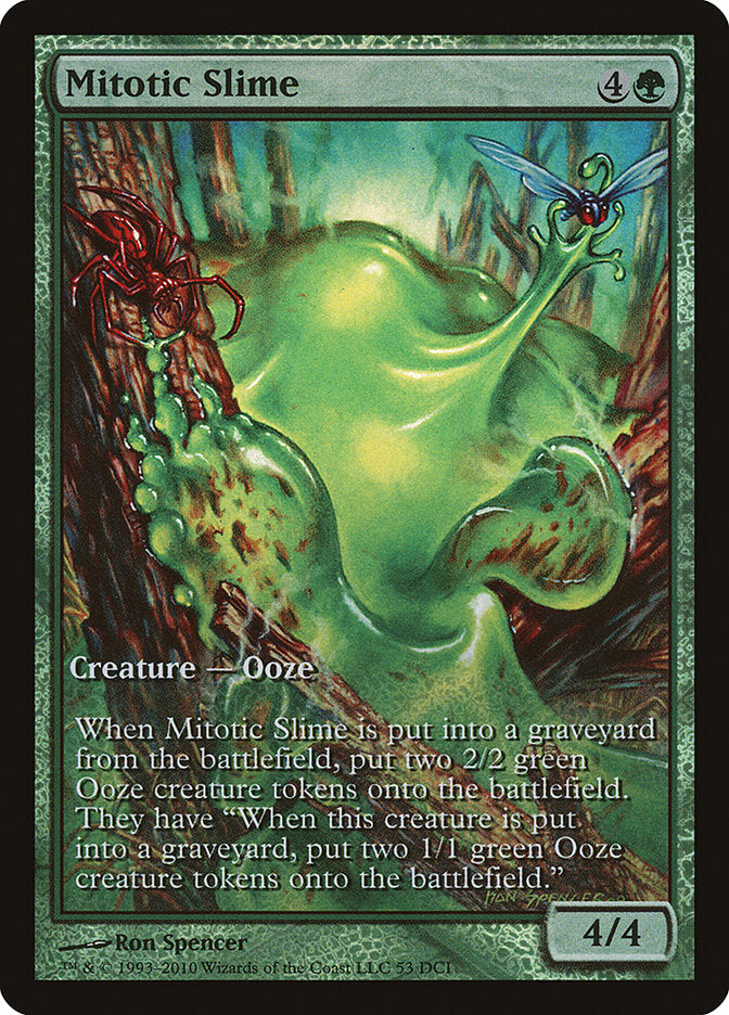 Mitotic Slime (Extended Art) [Magic 2011 Promos] | Silver Goblin