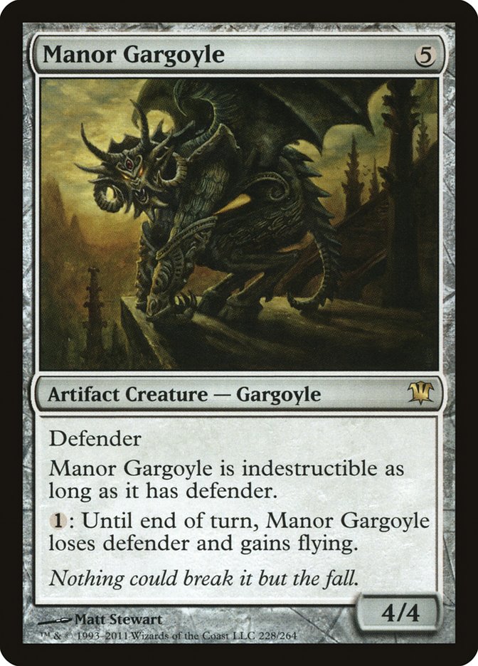 Manor Gargoyle [Innistrad] | Silver Goblin