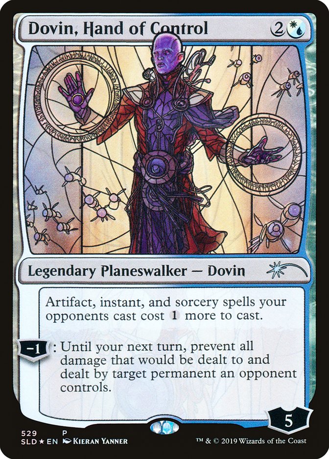 Dovin, Hand of Control (Stained Glass) [Secret Lair Drop Promos] | Silver Goblin