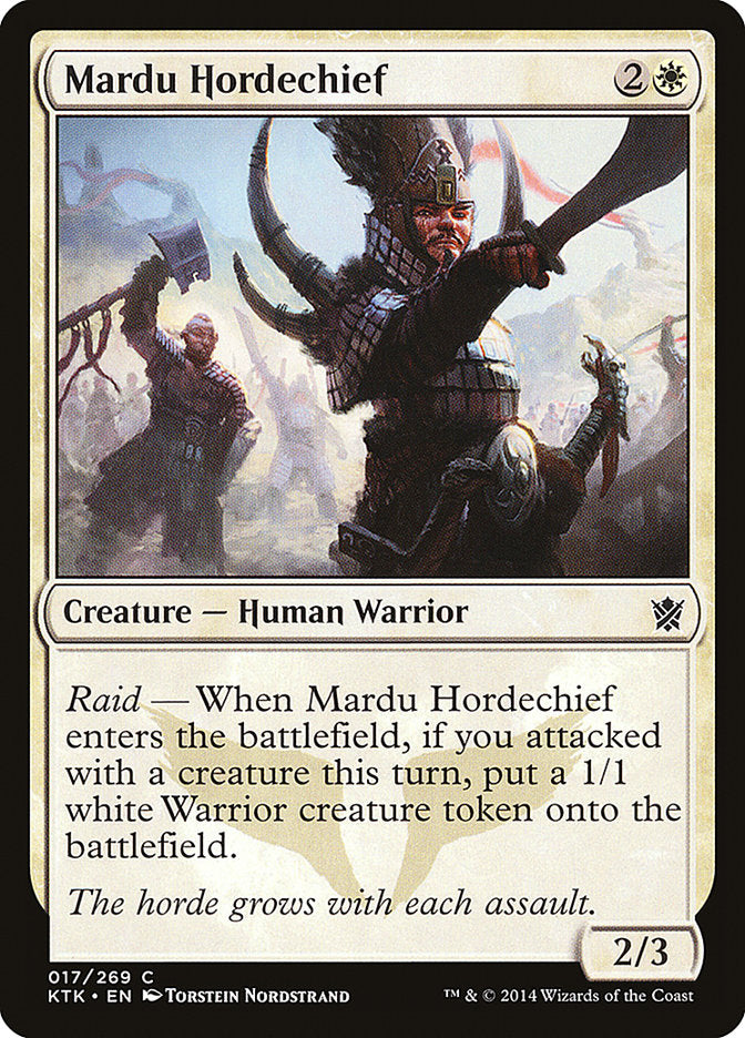 Mardu Hordechief [Khans of Tarkir] | Silver Goblin