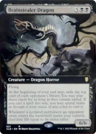 Brainstealer Dragon (Extended Art) [Commander Legends: Battle for Baldur's Gate] | Silver Goblin