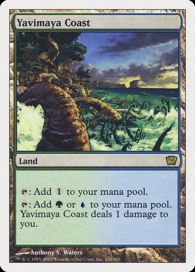 Yavimaya Coast [Ninth Edition] | Silver Goblin
