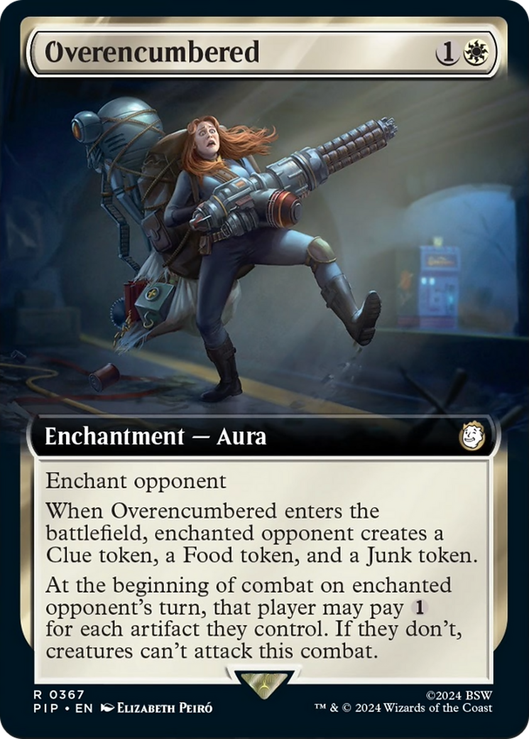 Overencumbered (Extended Art) [Fallout] | Silver Goblin