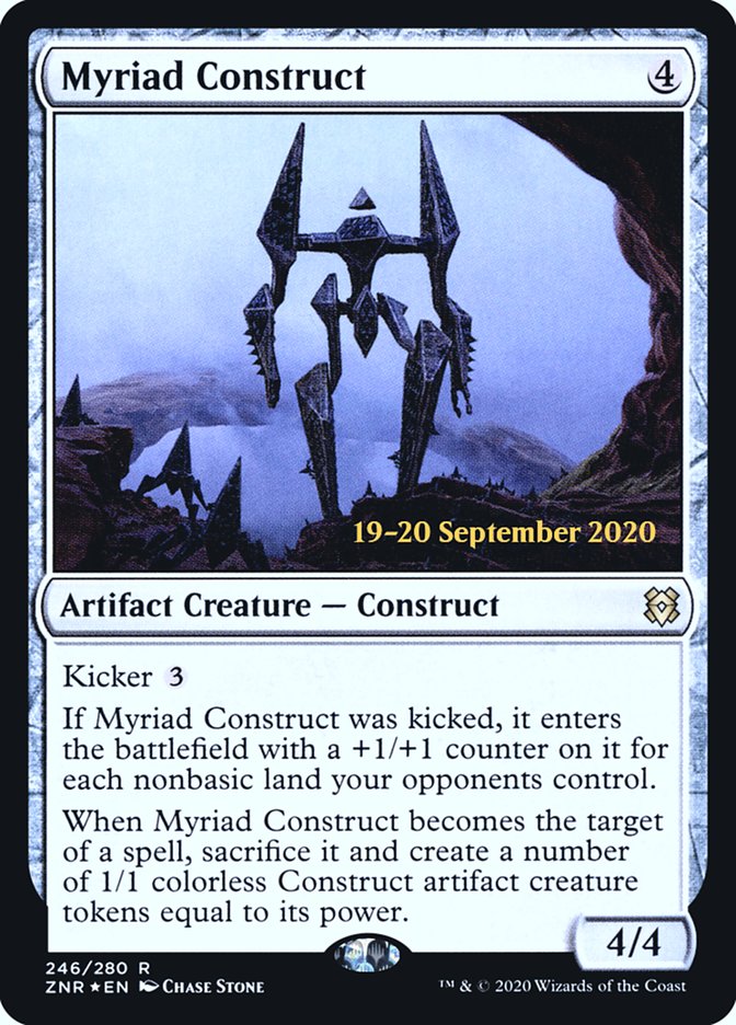Myriad Construct [Zendikar Rising Prerelease Promos] | Silver Goblin