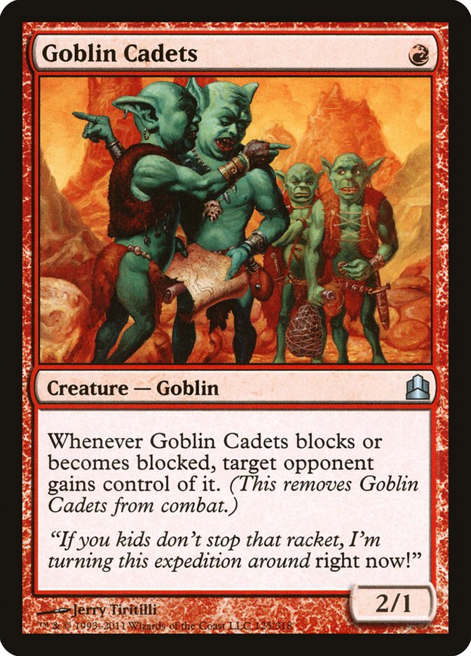 Goblin Cadets [Commander 2011] | Silver Goblin