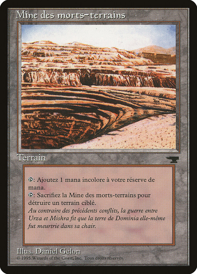 Strip Mine (French) - "Mine des morts-terrains" [Renaissance] | Silver Goblin