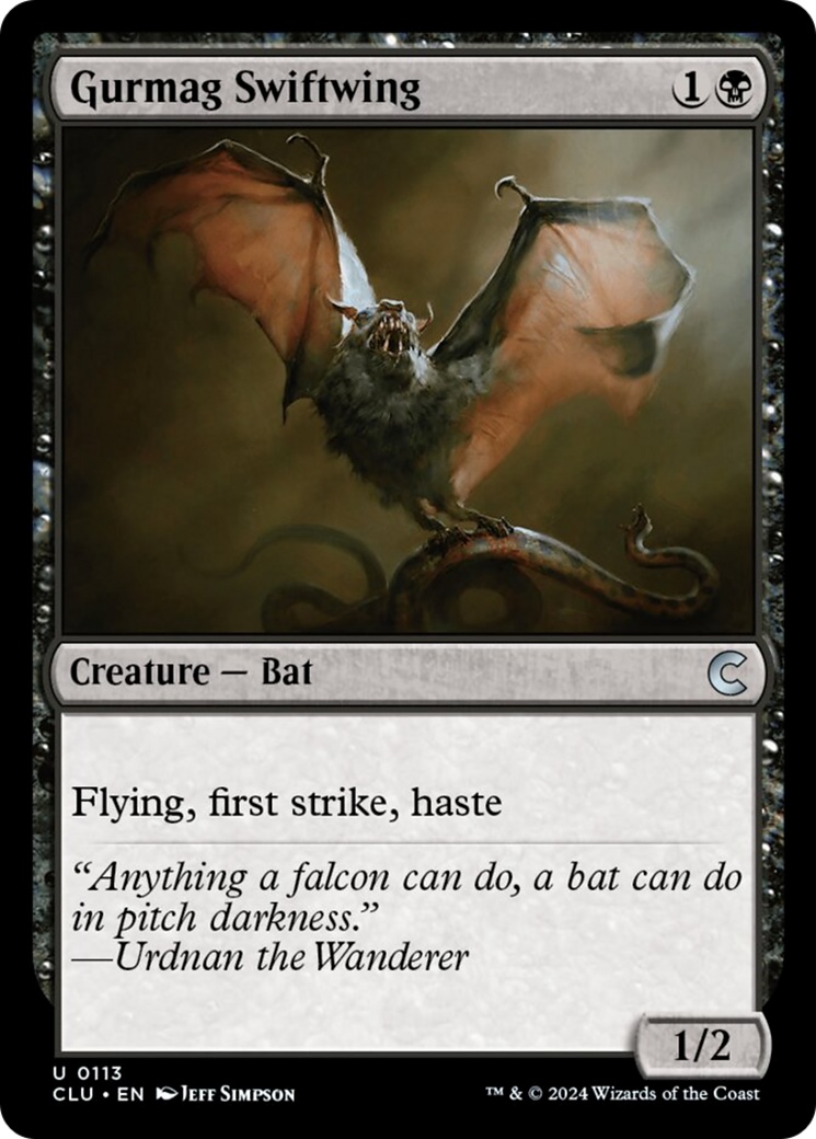Gurmag Swiftwing [Ravnica: Clue Edition] | Silver Goblin