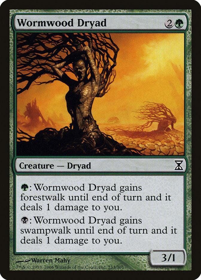 Wormwood Dryad [Time Spiral] | Silver Goblin