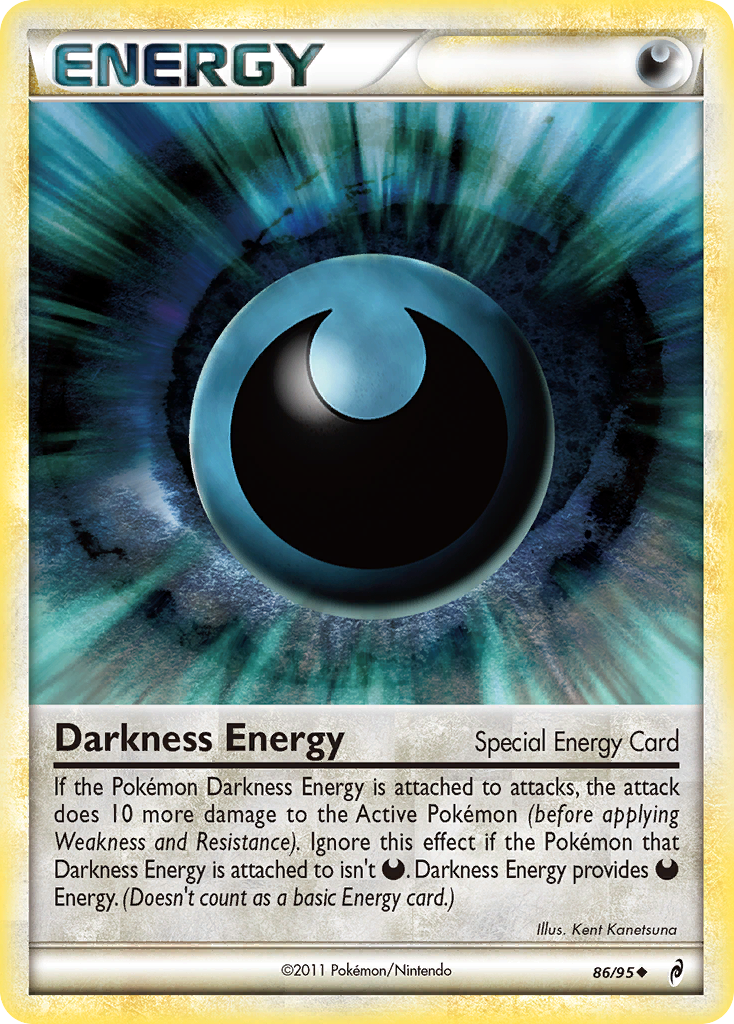 Darkness Energy (86/95) [HeartGold & SoulSilver: Call of Legends] | Silver Goblin