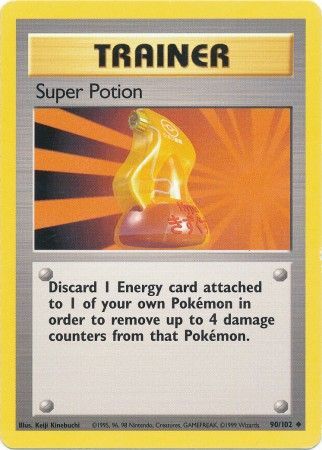 Super Potion (90/102) [Base Set Unlimited] | Silver Goblin