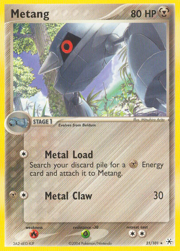 Metang (21/101) [EX: Hidden Legends] | Silver Goblin