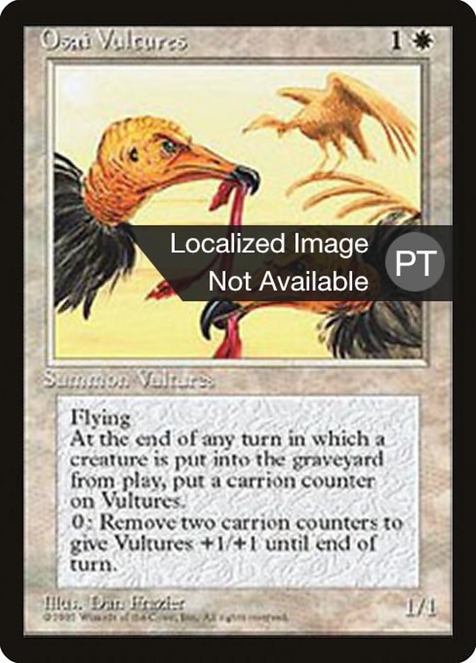 Osai Vultures [Fourth Edition (Foreign Black Border)] | Silver Goblin