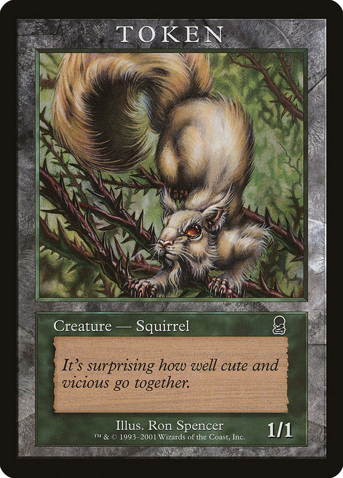 Squirrel Token [Magic Player Rewards 2002] | Silver Goblin