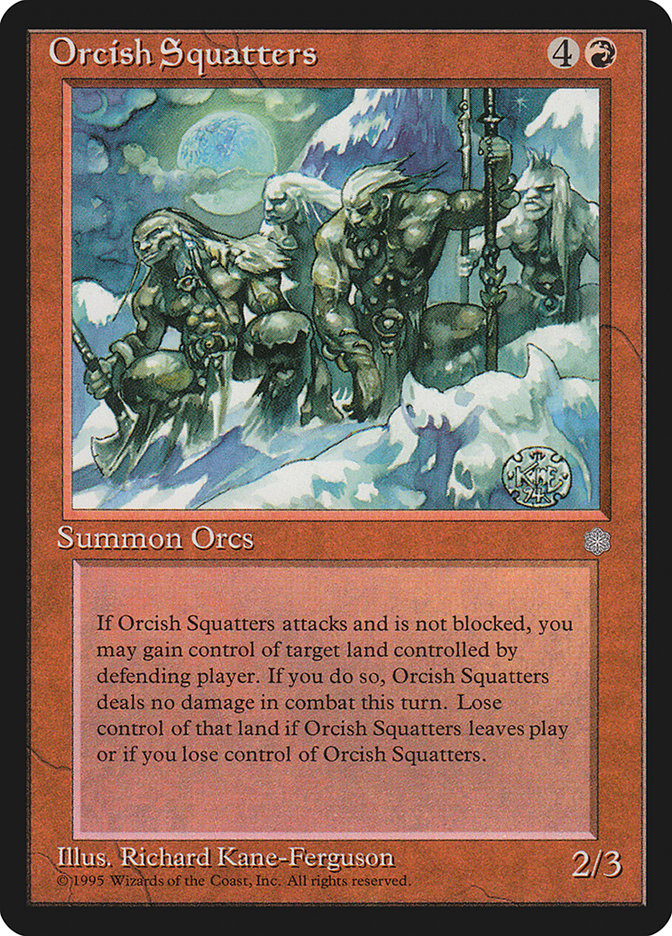 Orcish Squatters [Ice Age] | Silver Goblin