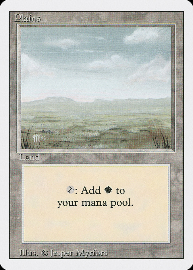 Plains (Signature on Left) [Revised Edition] | Silver Goblin