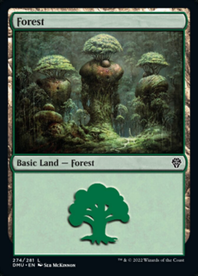 Forest (274) [Dominaria United] | Silver Goblin