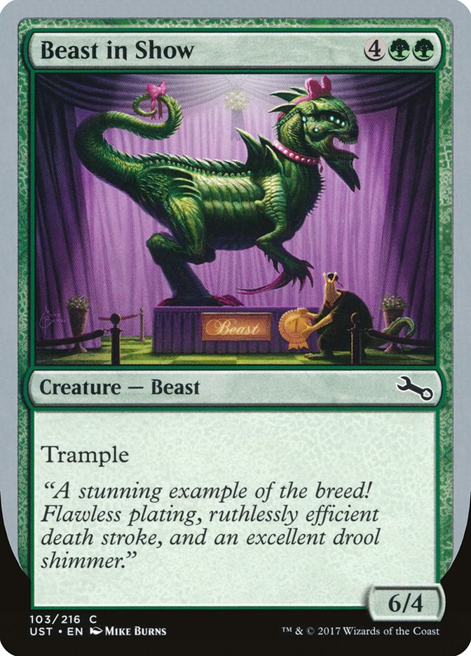 Beast in Show ("A stunning example...") [Unstable] | Silver Goblin