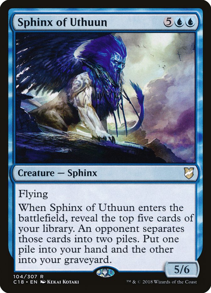 Sphinx of Uthuun [Commander 2018] | Silver Goblin