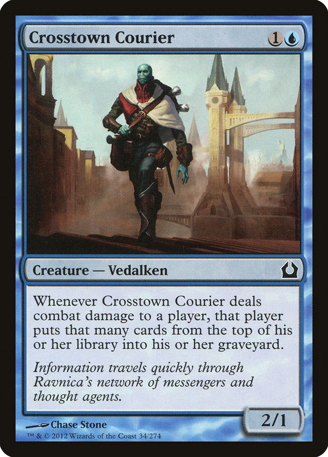 Crosstown Courier [Return to Ravnica] | Silver Goblin