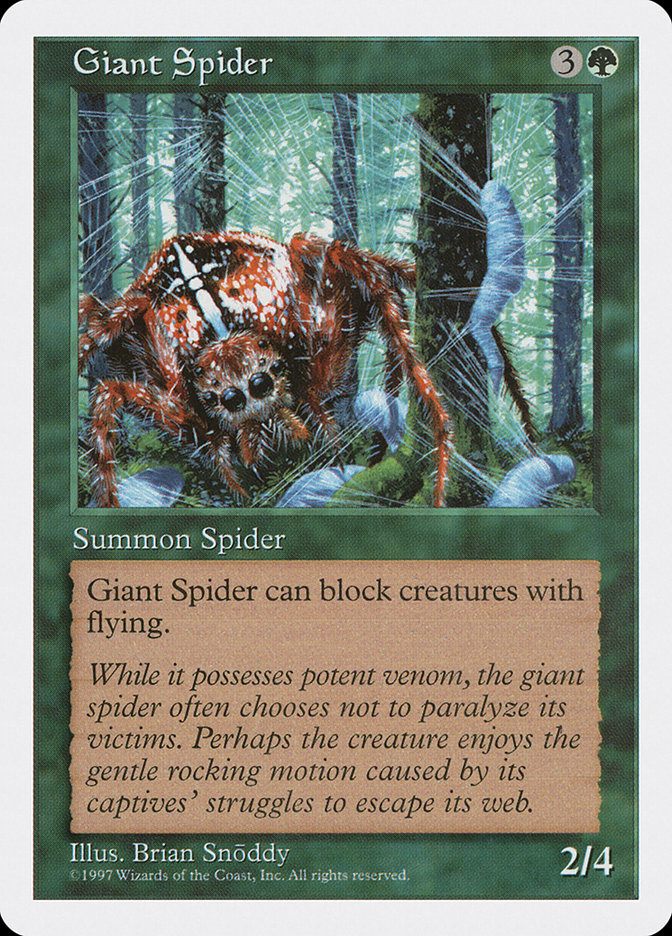 Giant Spider [Fifth Edition] | Silver Goblin