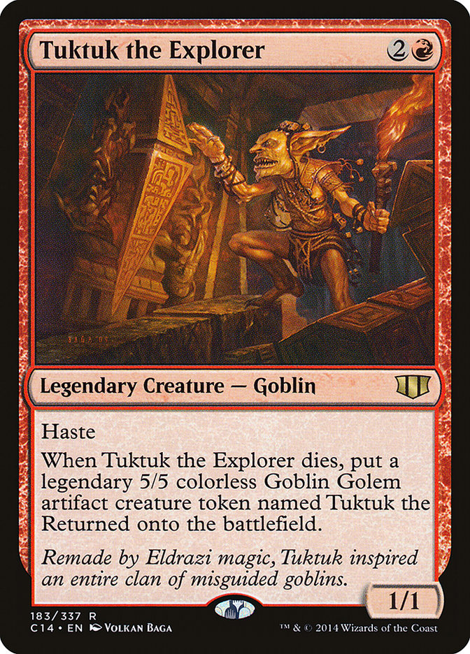 Tuktuk the Explorer [Commander 2014] | Silver Goblin