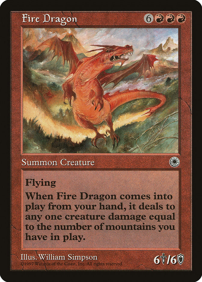 Fire Dragon [Portal] | Silver Goblin