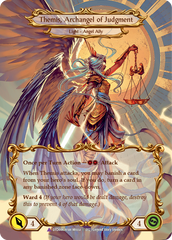Figment of Judgment // Themis, Archangel of Judgment (Marvel) [DTD006] (Dusk Till Dawn)  Cold Foil | Silver Goblin