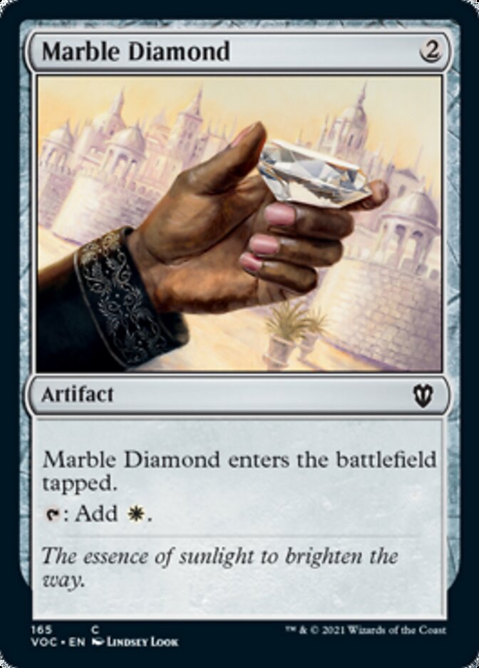 Marble Diamond [Innistrad: Crimson Vow Commander] | Silver Goblin