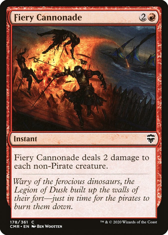 Fiery Cannonade [Commander Legends] | Silver Goblin