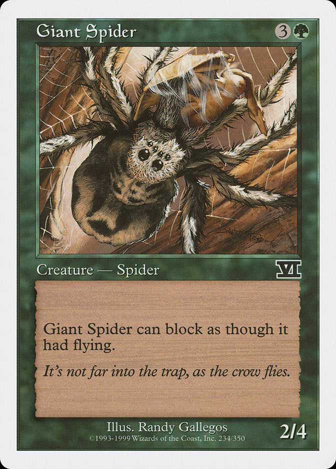 Giant Spider [Classic Sixth Edition] | Silver Goblin