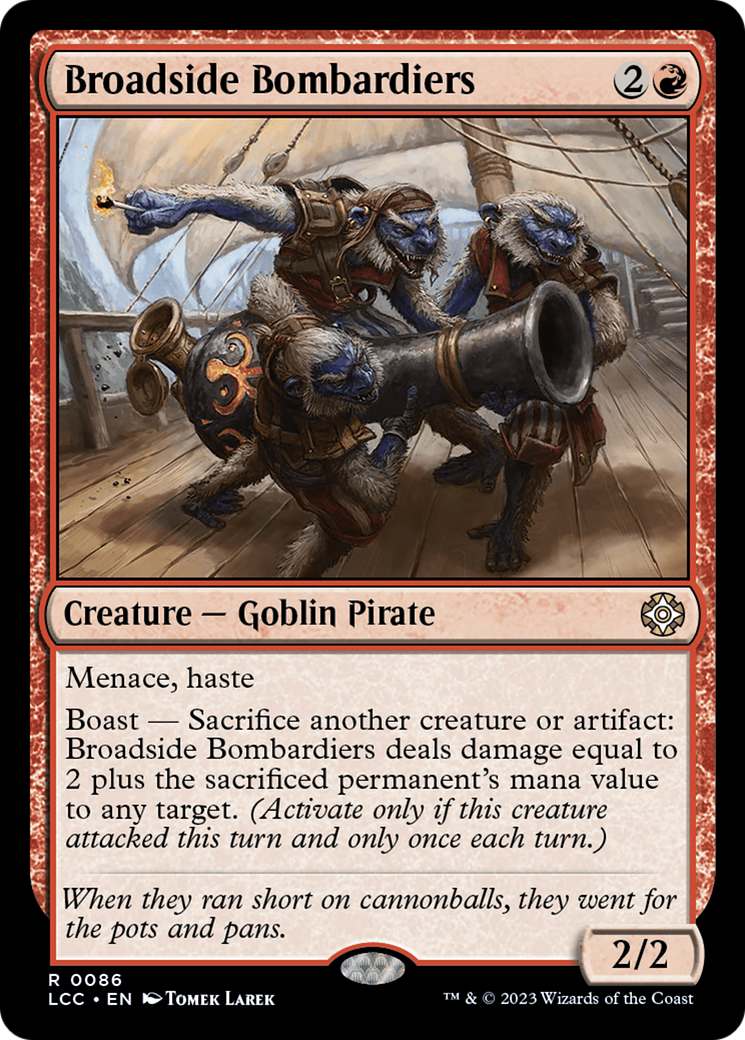 Broadside Bombardiers [The Lost Caverns of Ixalan Commander] | Silver Goblin