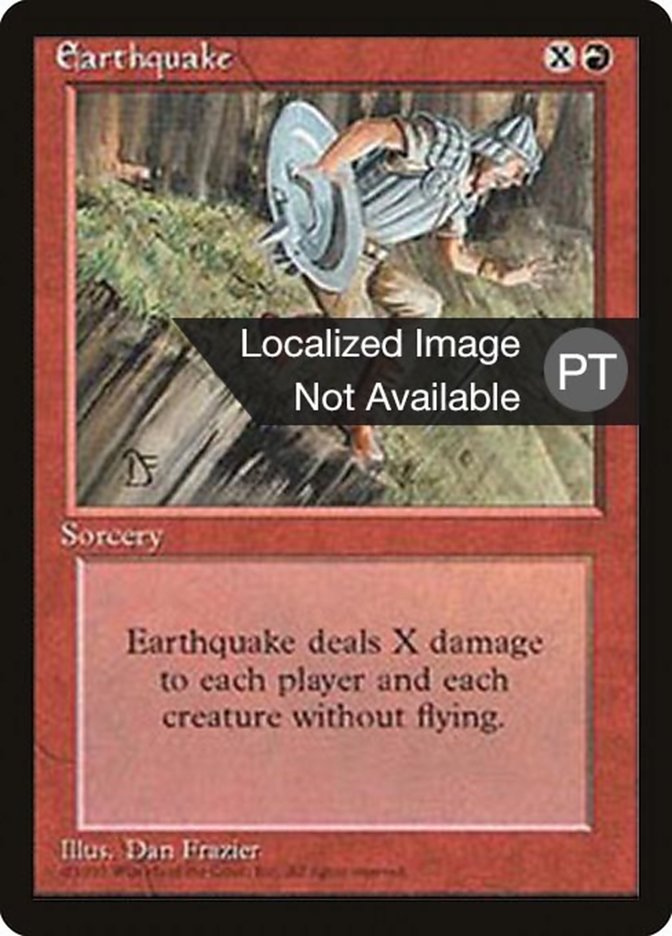 Earthquake [Fourth Edition (Foreign Black Border)] | Silver Goblin