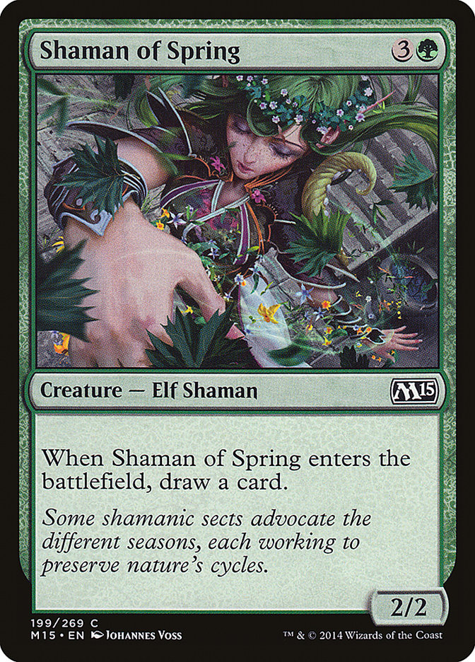 Shaman of Spring [Magic 2015] | Silver Goblin
