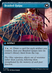 Braided Net // Braided Quipu (Extended Art) [The Lost Caverns of Ixalan] | Silver Goblin