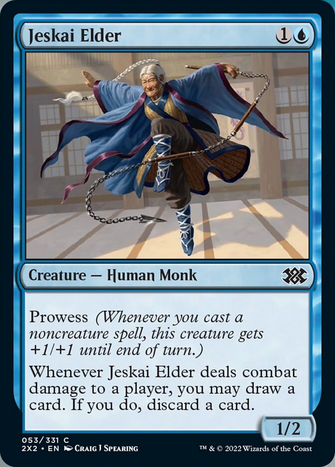 Jeskai Elder [Double Masters 2022] | Silver Goblin