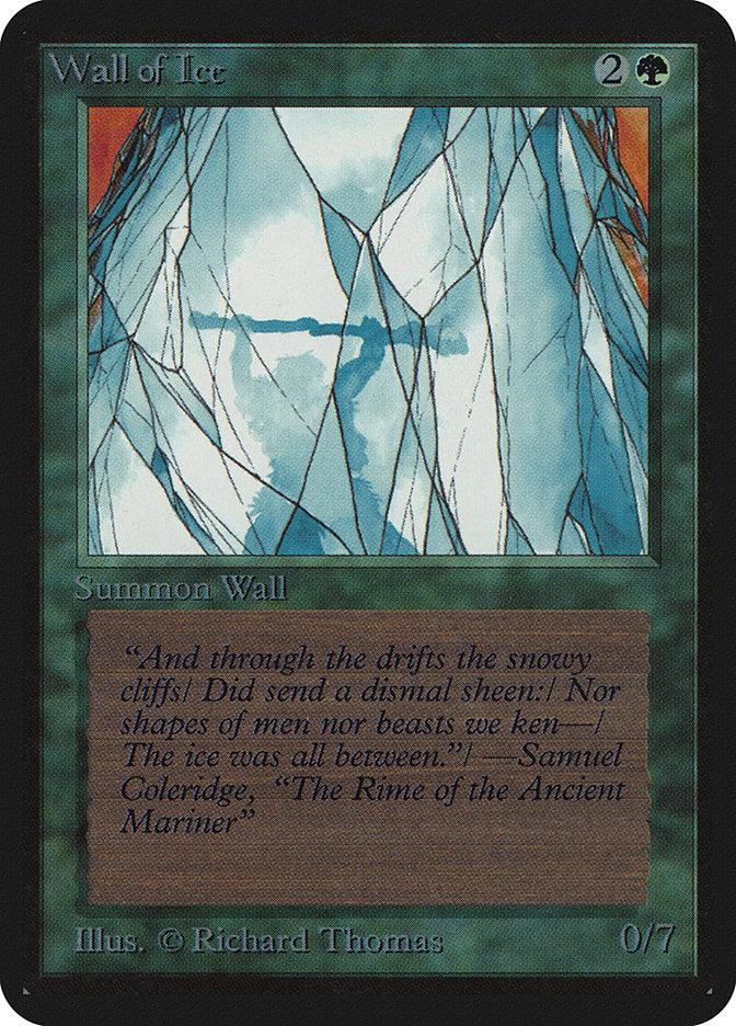 Wall of Ice [Alpha Edition] | Silver Goblin