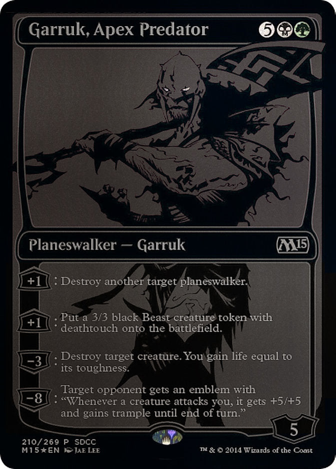 Garruk, Apex Predator [San Diego Comic-Con 2014] | Silver Goblin