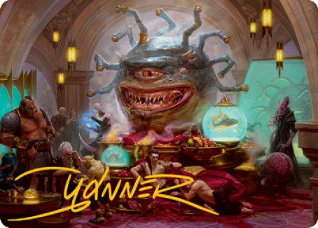 Xanathar, Guild Kingpin Art Card (Gold-Stamped Signature) [Dungeons & Dragons: Adventures in the Forgotten Realms Art Series] | Silver Goblin