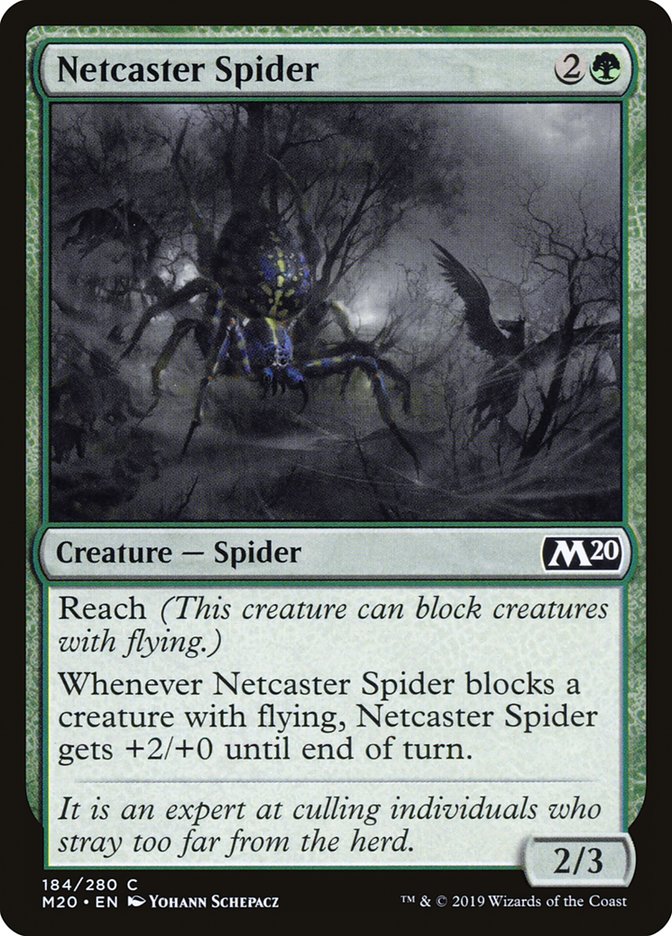 Netcaster Spider [Core Set 2020] | Silver Goblin