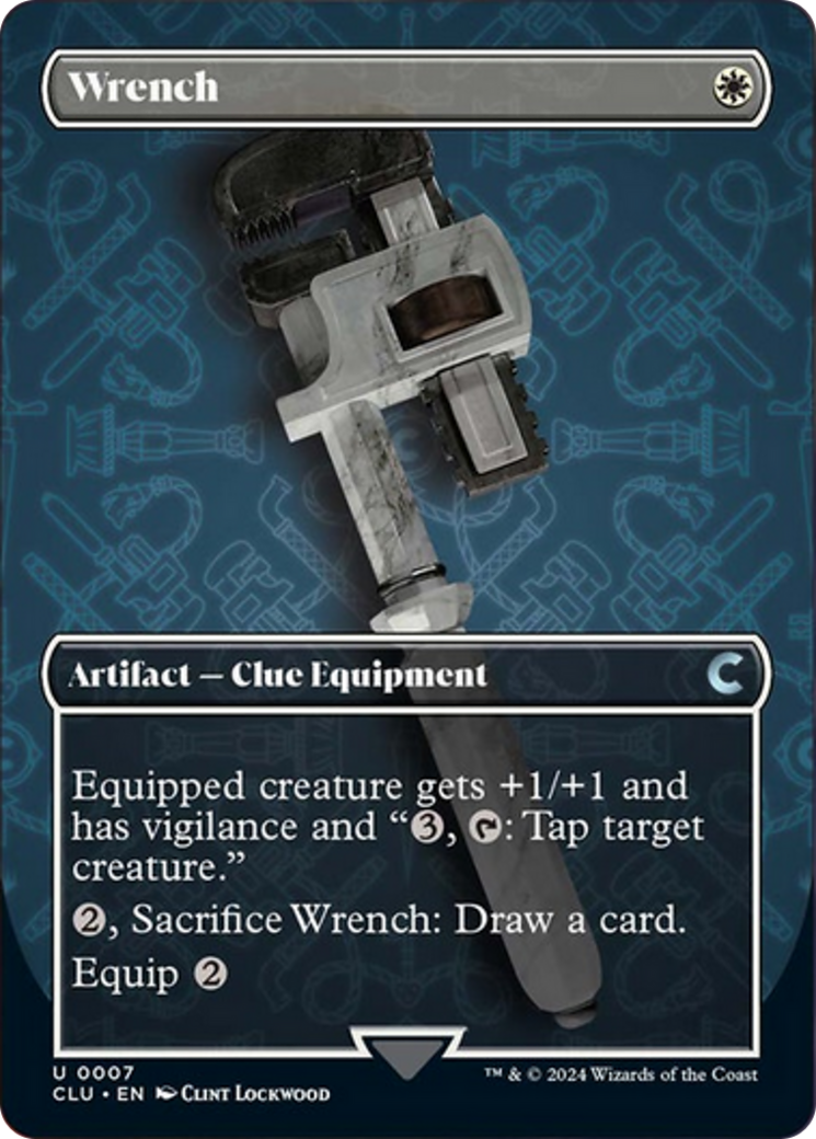 Wrench (Borderless) [Ravnica: Clue Edition] | Silver Goblin