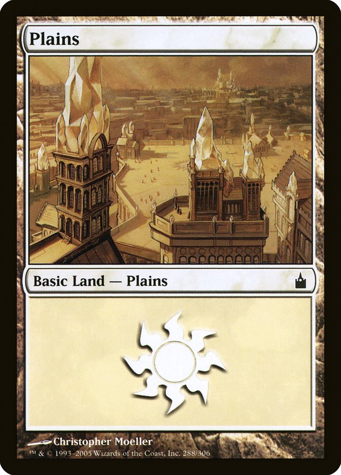 Plains (288) [Ravnica: City of Guilds] | Silver Goblin