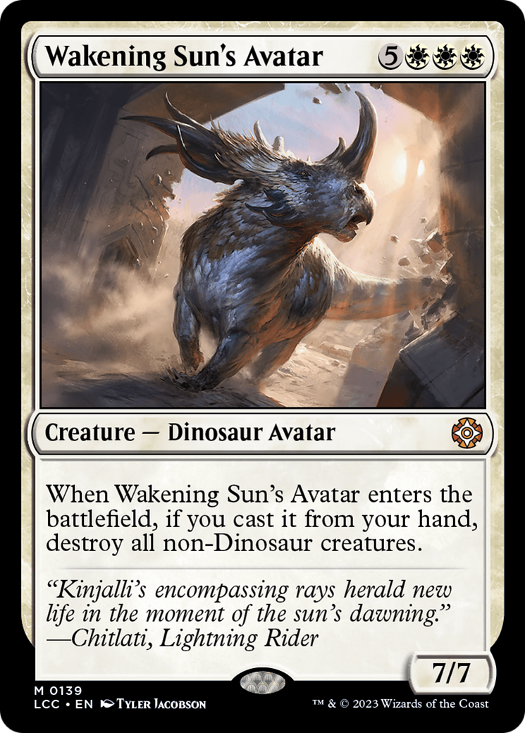 Wakening Sun's Avatar [The Lost Caverns of Ixalan Commander] | Silver Goblin