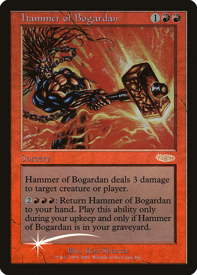 Hammer of Bogardan [Judge Gift Cards 2002] | Silver Goblin