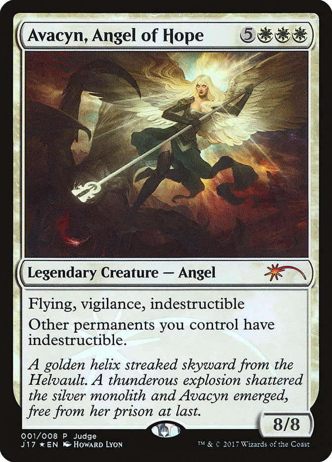 Avacyn, Angel of Hope [Judge Gift Cards 2017] | Silver Goblin