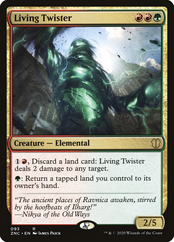 Living Twister [Zendikar Rising Commander] | Silver Goblin